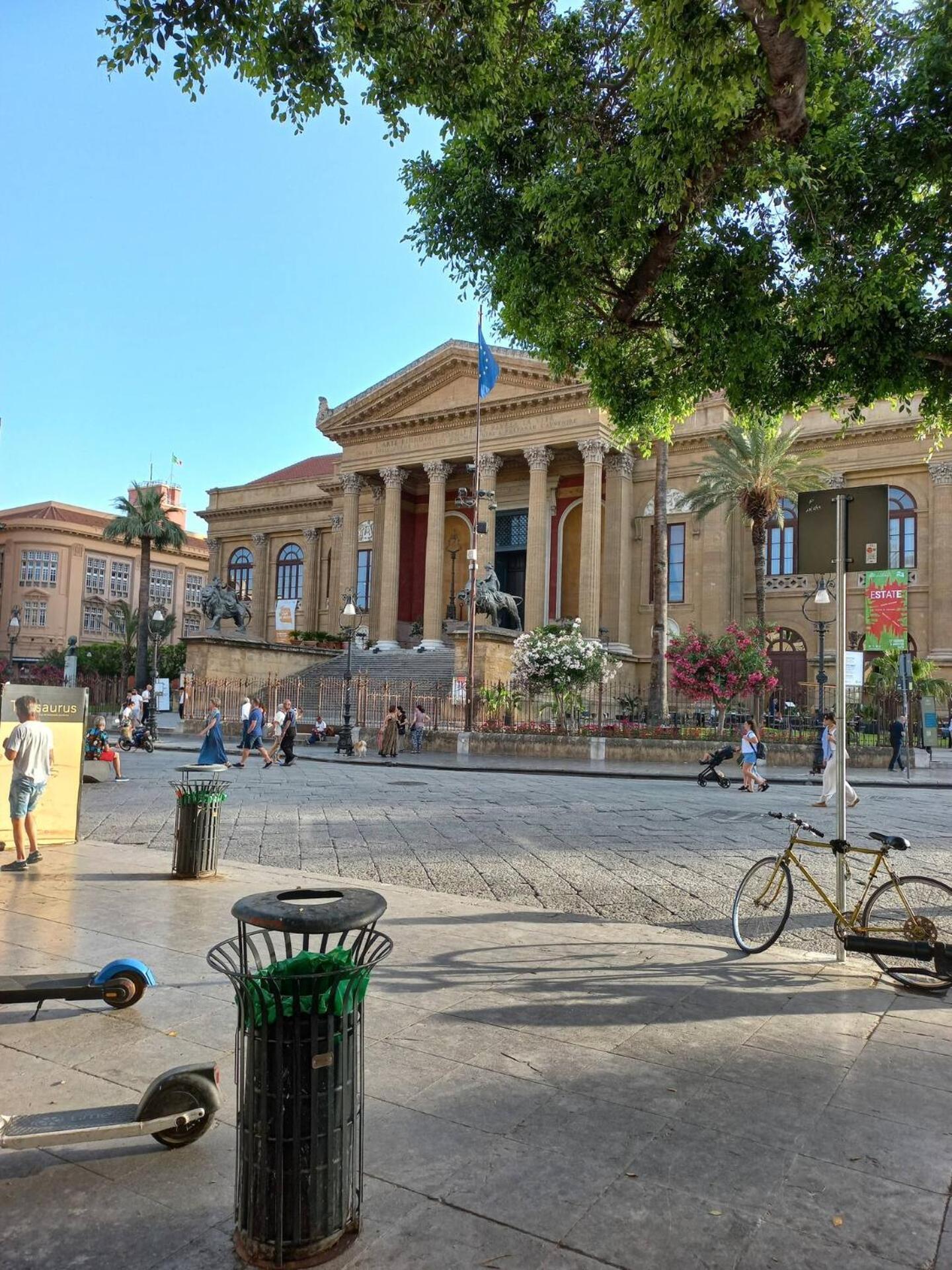 Al Palazzo Del Principe Al Massimo Lägenhet Palermo Exteriör bild